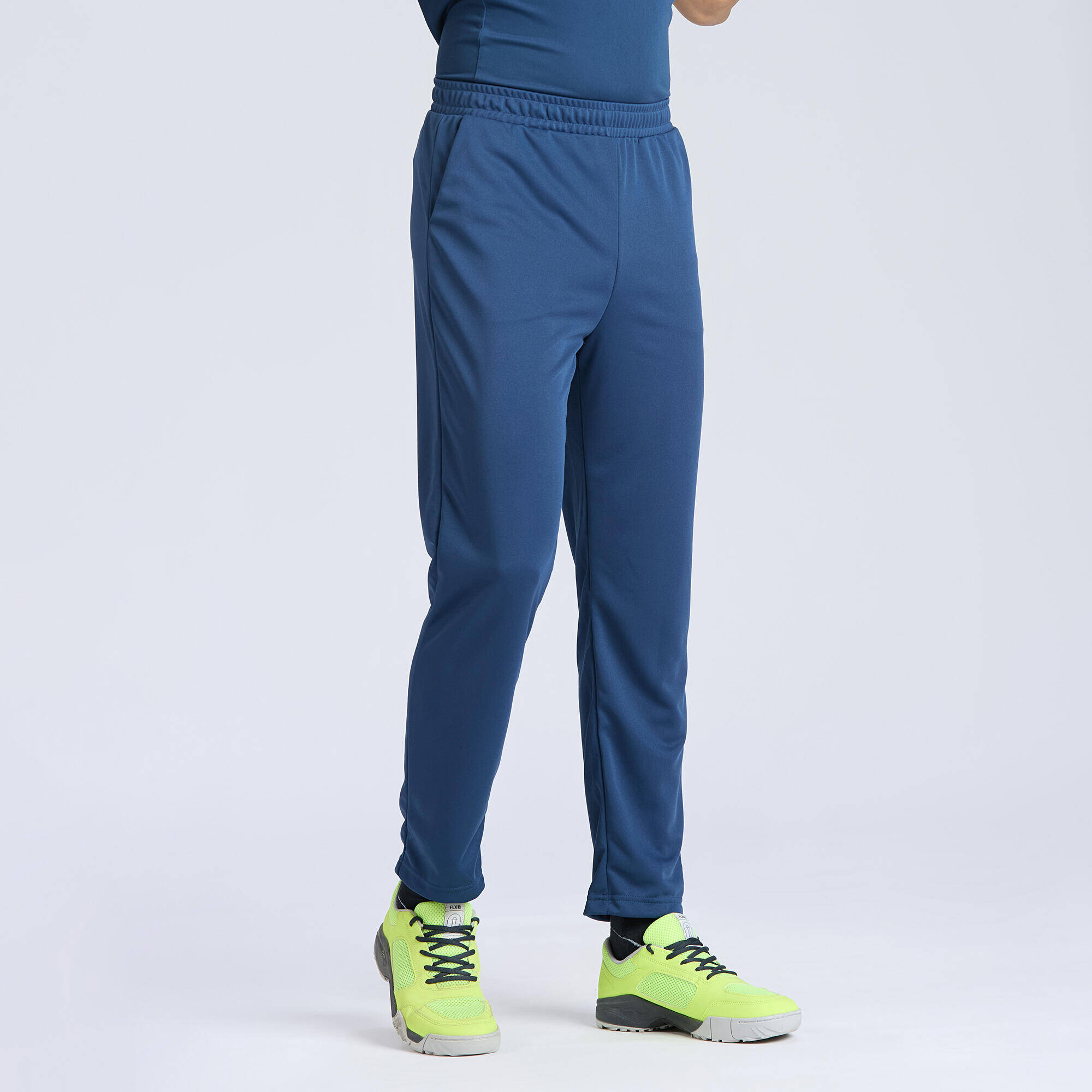 Men Cricket Trousers Comfortable & Stretchable CTS100 - Blue