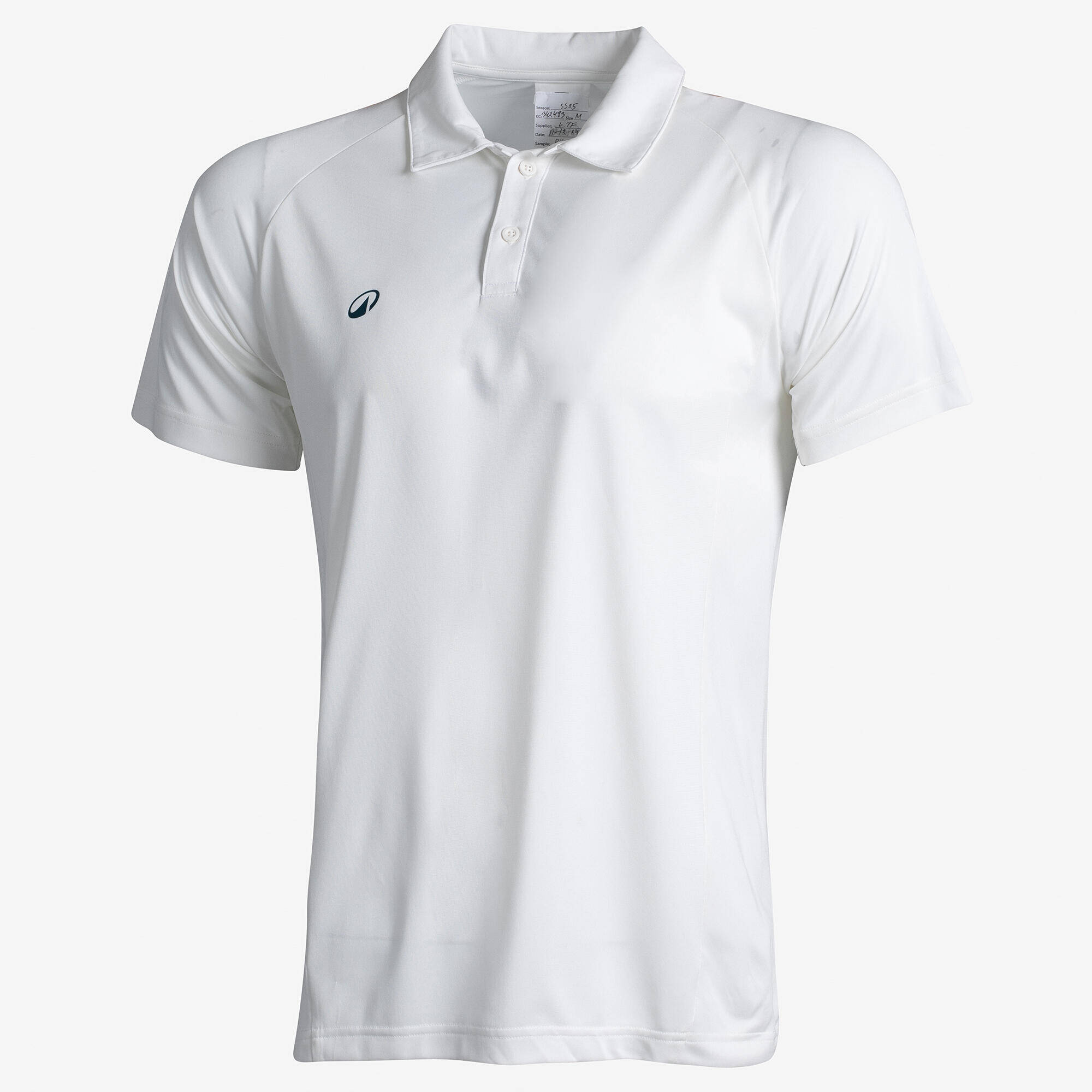 Kids Cricket Short Sleeved Polo Tshirt Soft CP100 - White -  5