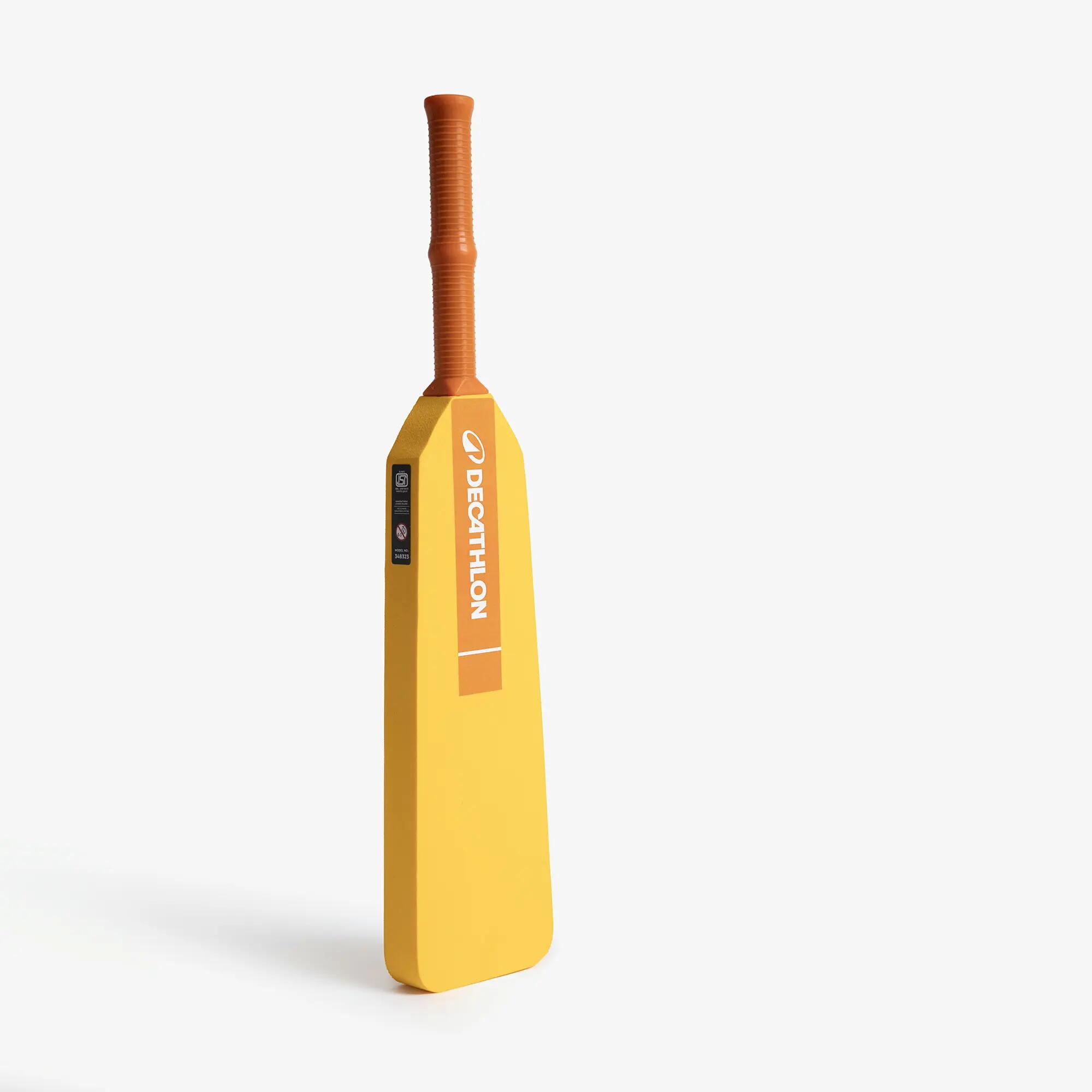 Kids Foam Cricket Bat Size 0 Tennis Ball Bat MY FIRST BAT - Yellow -  3
