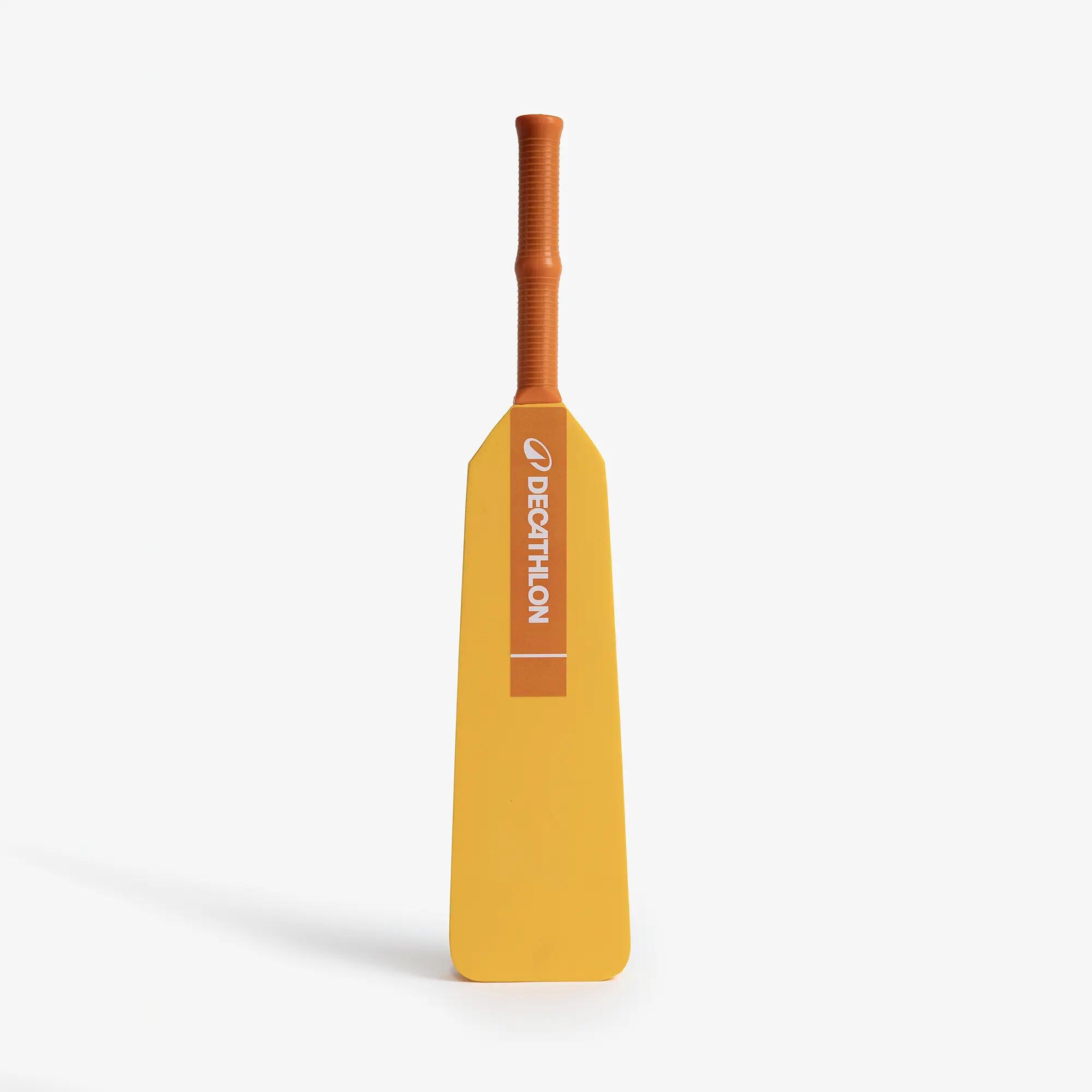 Kids Foam Cricket Bat Size 0 Tennis Ball Bat MY FIRST BAT - Yellow -  1