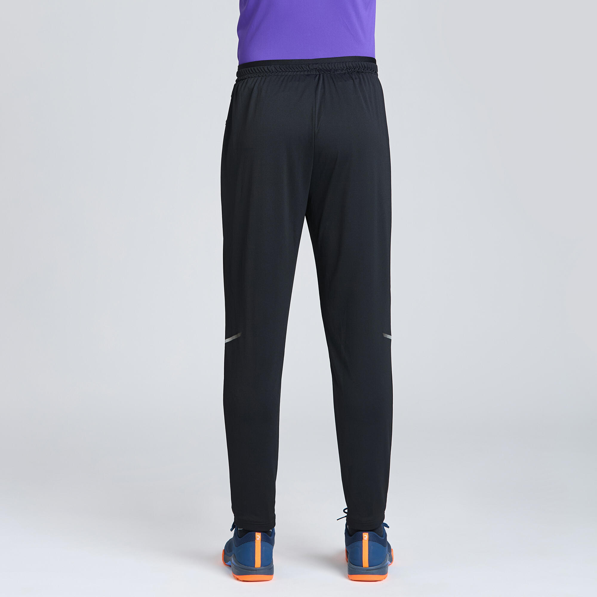 Men Cricket Trousers Tapered Fit & Stretchable TP500 - Black