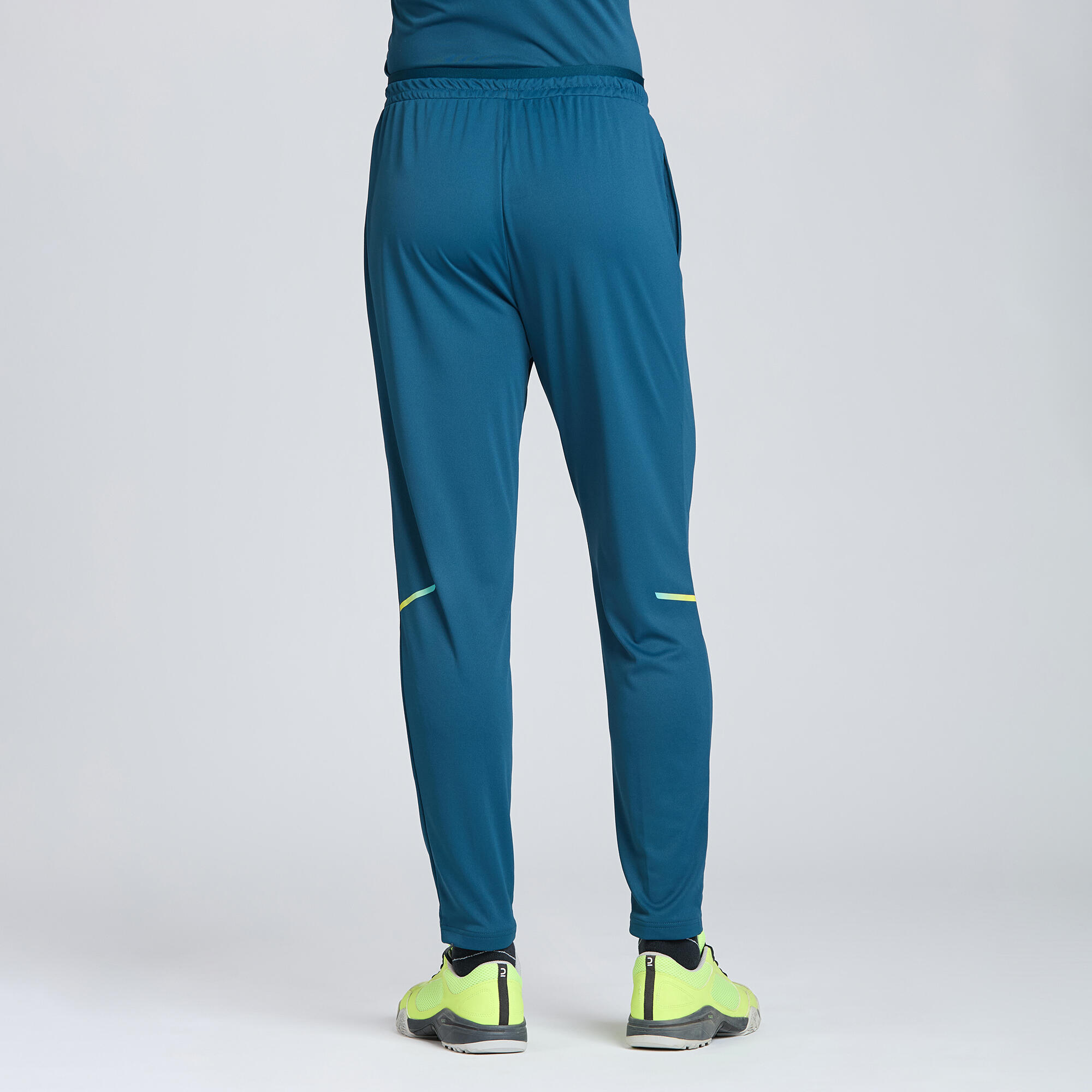 Men Cricket Trousers Tapered Fit & Stretchable TP500 - Turquoise