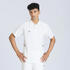 Men's Cricket Polo CP 500 White Short Sleeve
