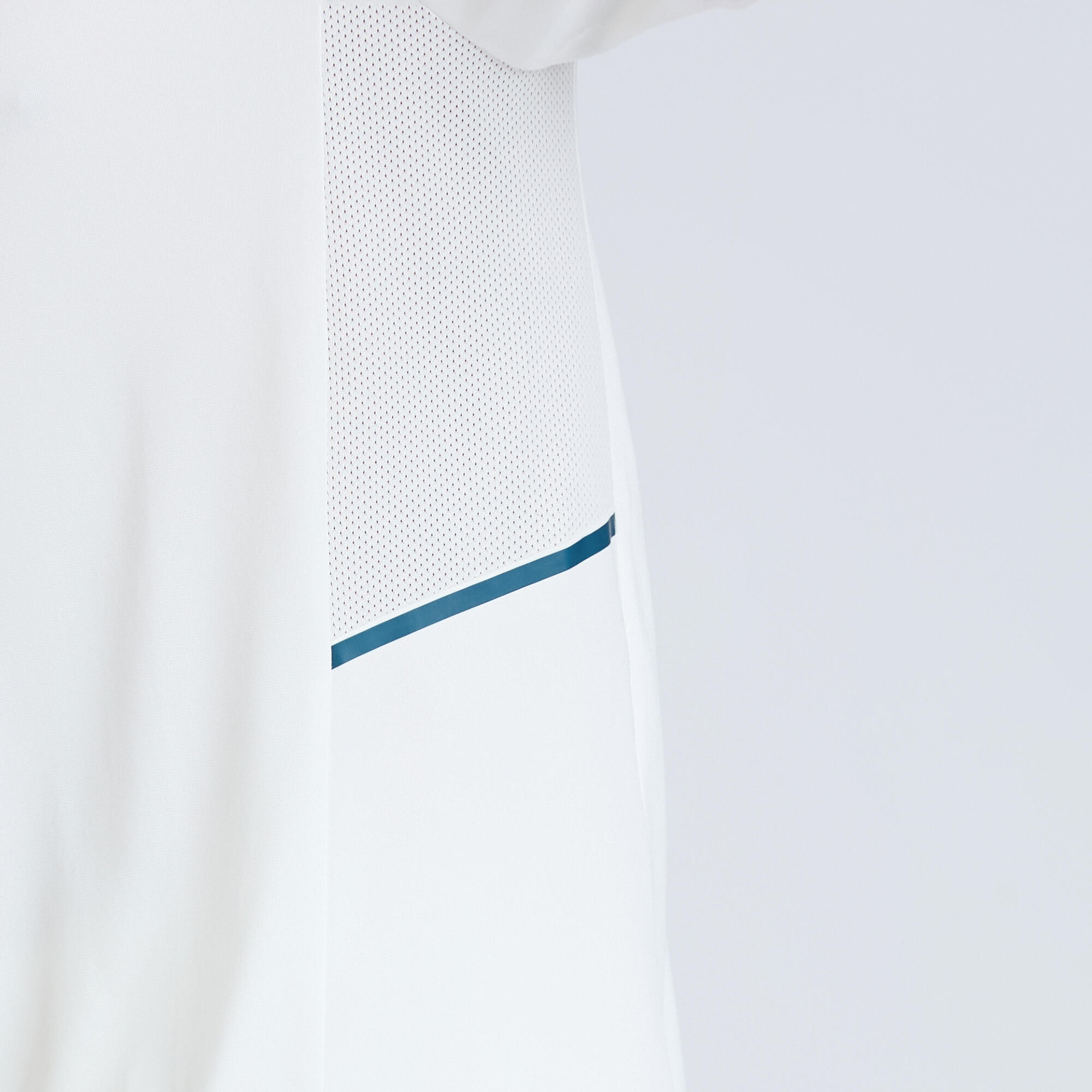 Men Cricket Short Sleeved Polo Tshirt CP500 - White