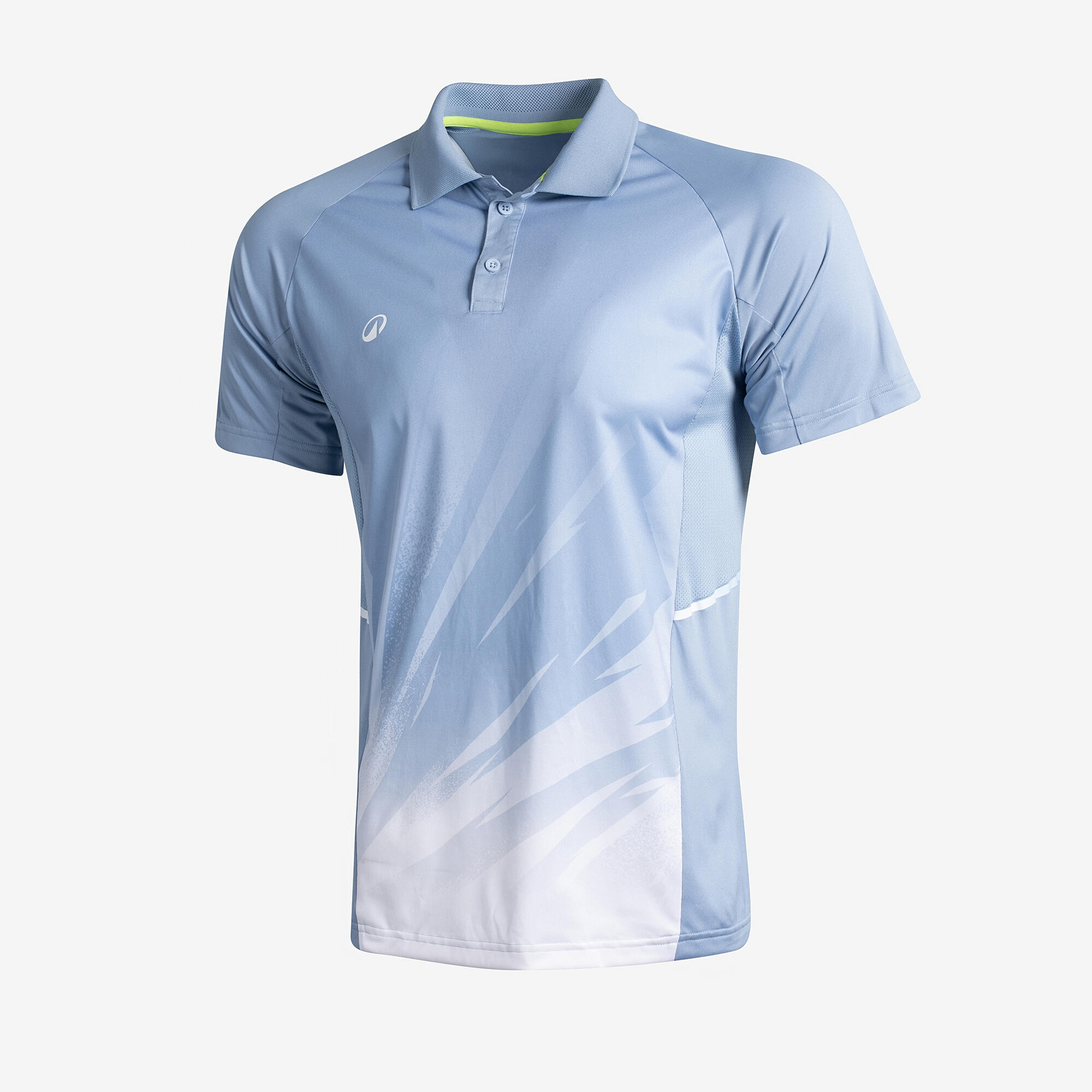 Men Cricket Short Sleeved Polo Shirt CP500 - Blue