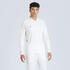Men's Cricket Polo CP 500 White Full Sleeve