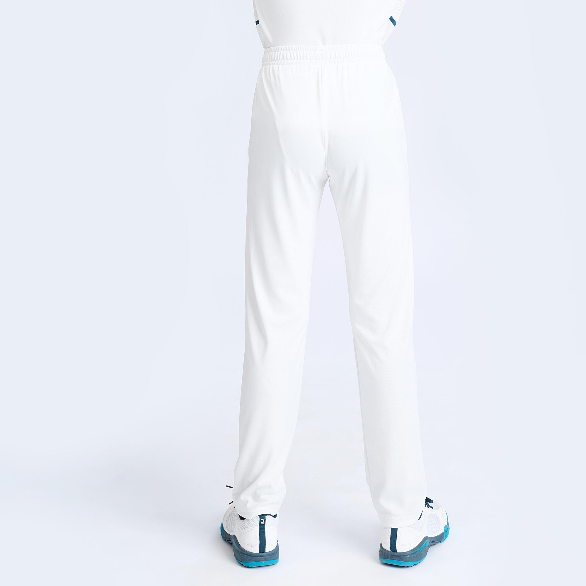 Kids Cricket Trousers CTS500 - White