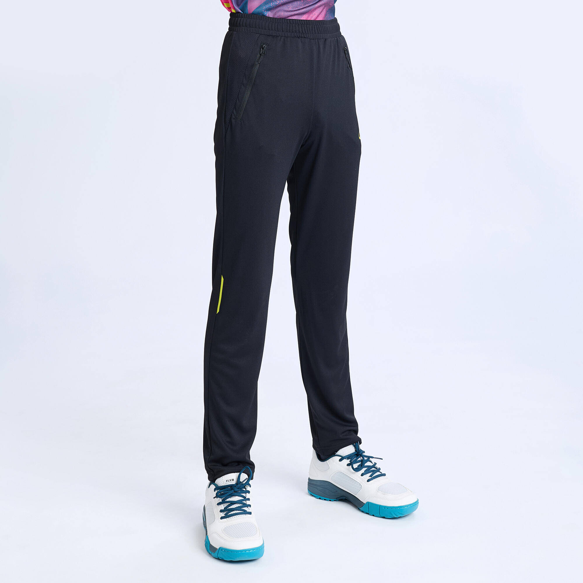 Kids Cricket Trackpants CTS500 - Black -  2