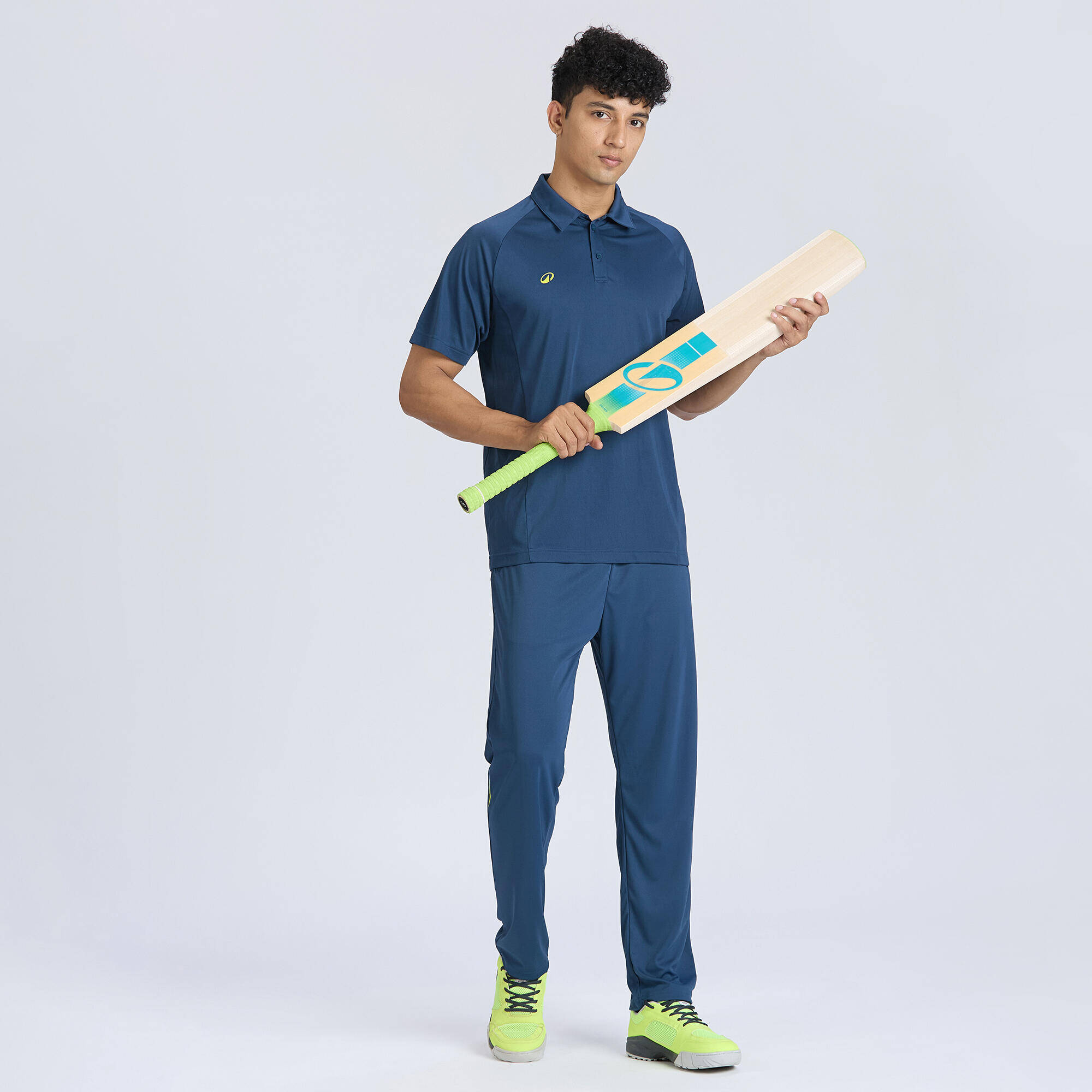 Men Cricket Trackpants CTS500 - Blue -  3