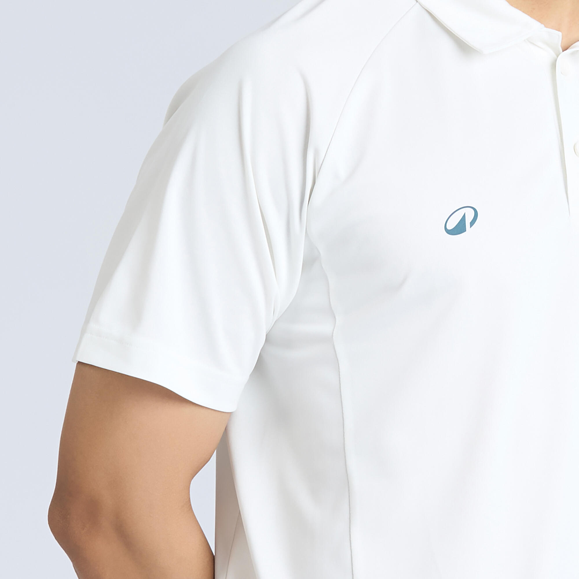 Men's Cricket Polo CP 100 White