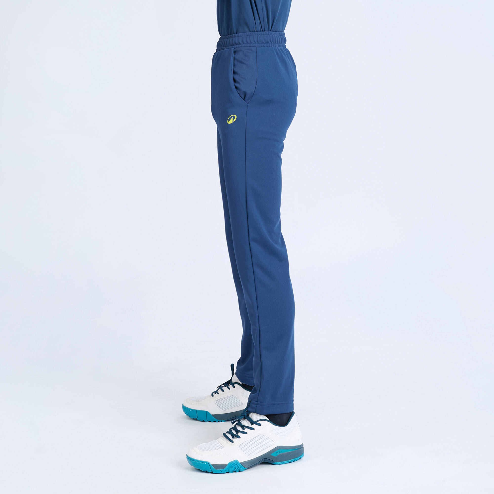 Kids Cricket Trackpants Comfortable & Stretchable CTS100 - Blue -  3