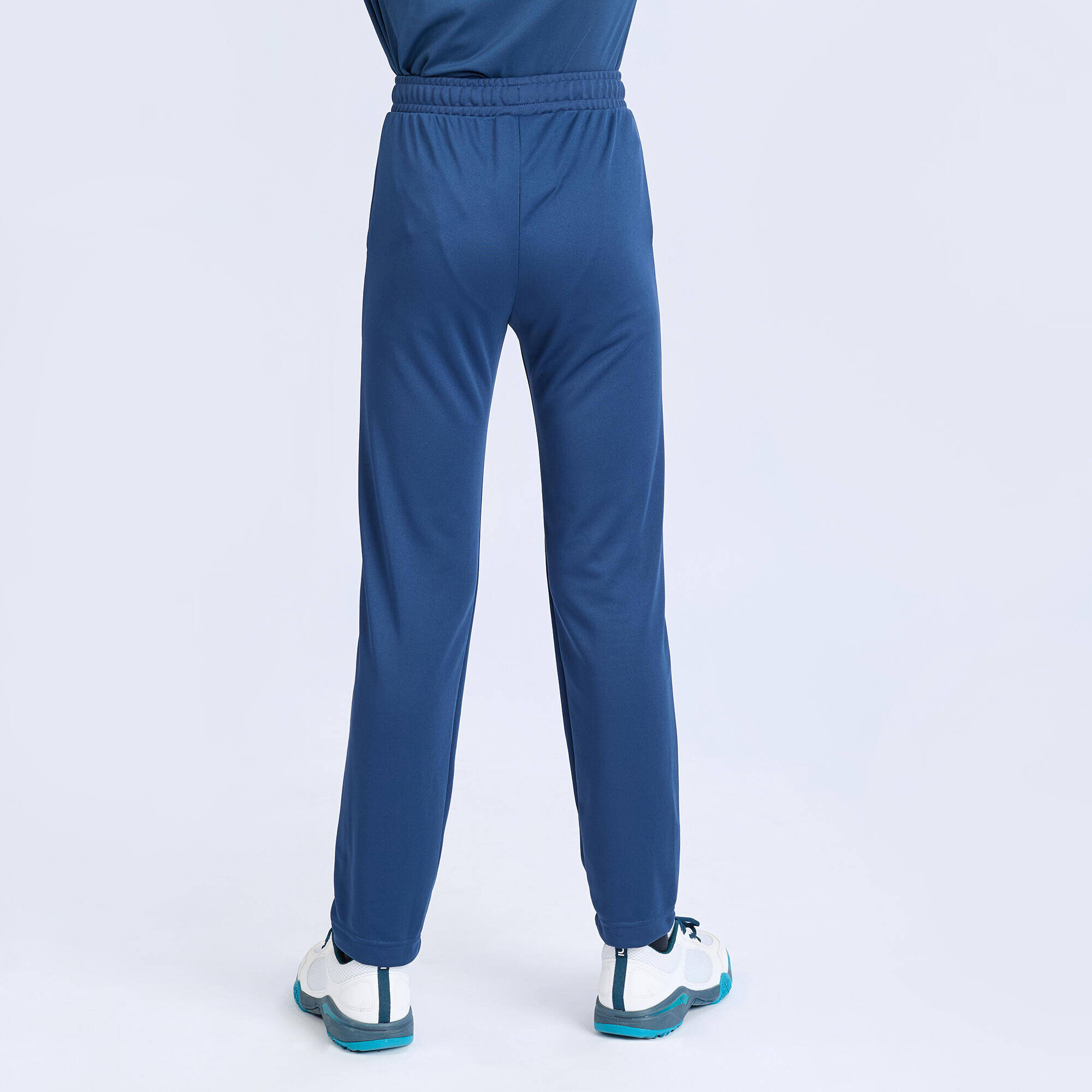 Kids Cricket Trackpants Comfortable & Stretchable CTS100 - Blue -  2