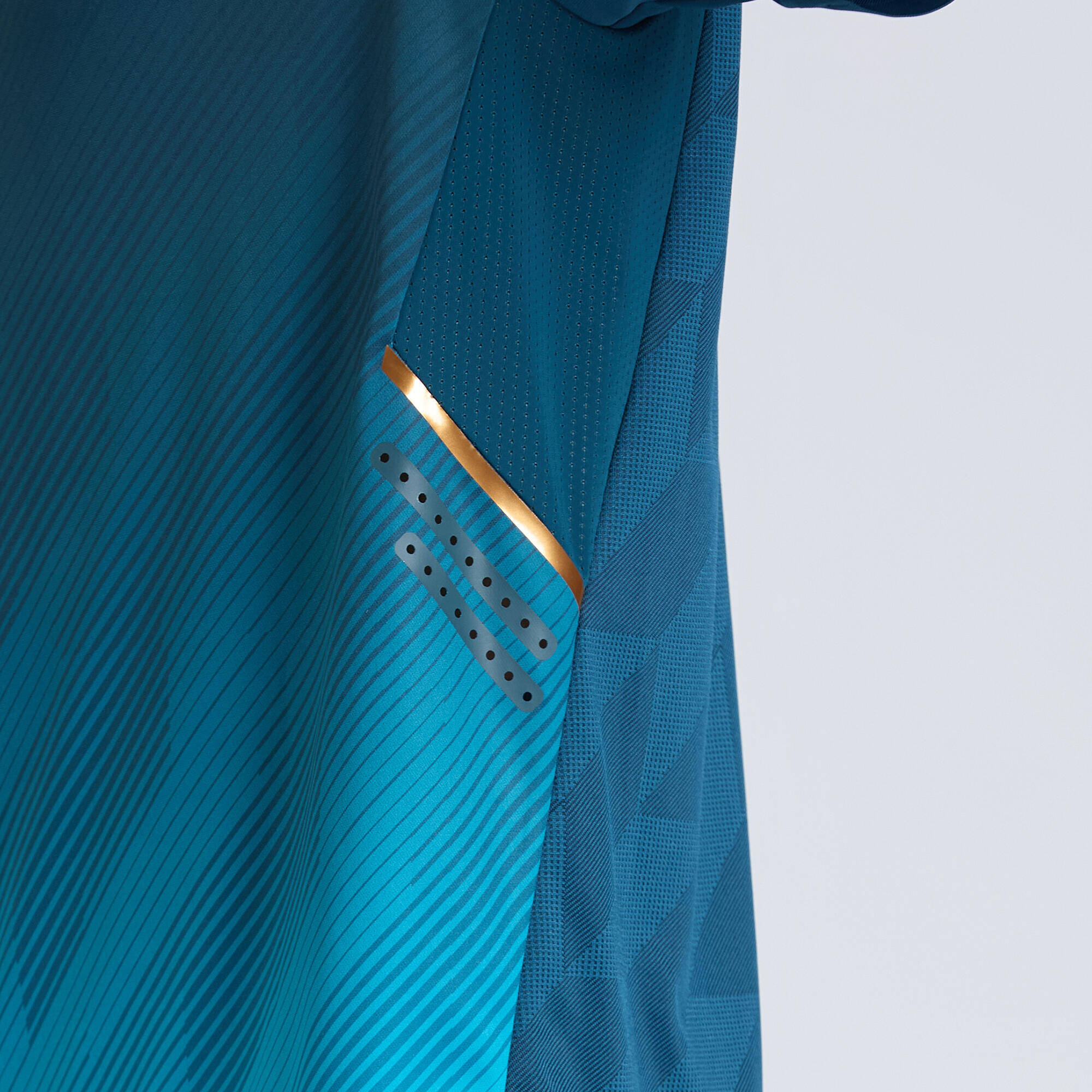 Men Cricket Short Sleeved Polo Shirt Quick Dry CP900 - Turquoise -  3