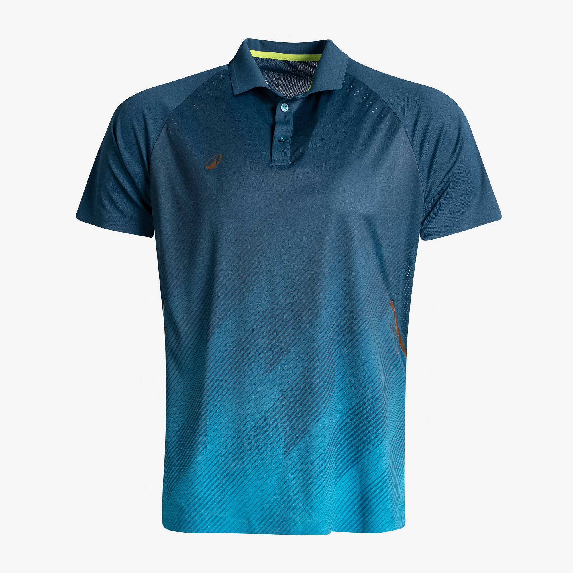 Men Cricket Short Sleeved Polo Shirt Quick Dry CP900 - Turquoise -  2