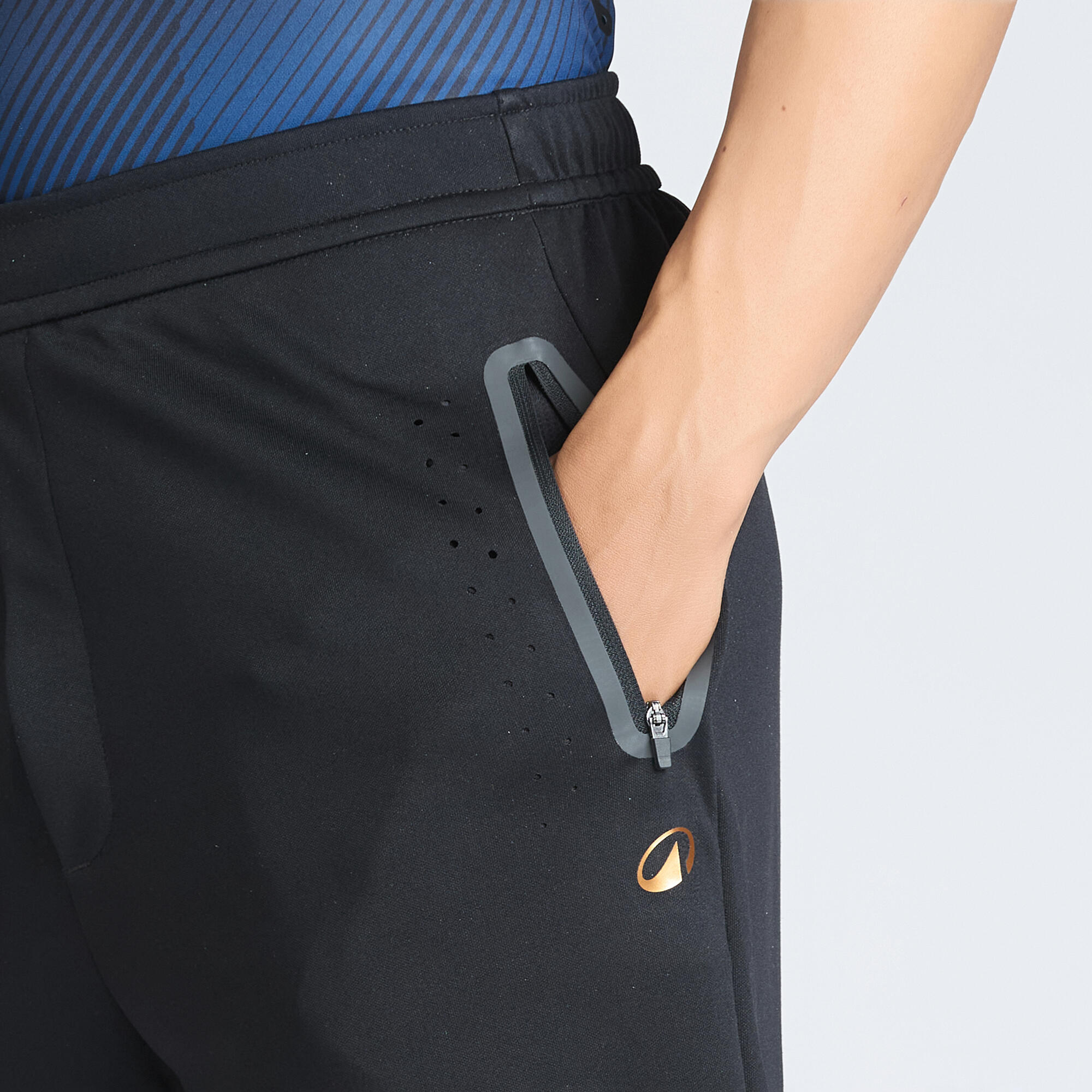 Men Cricket Trousers CTS900 - Black