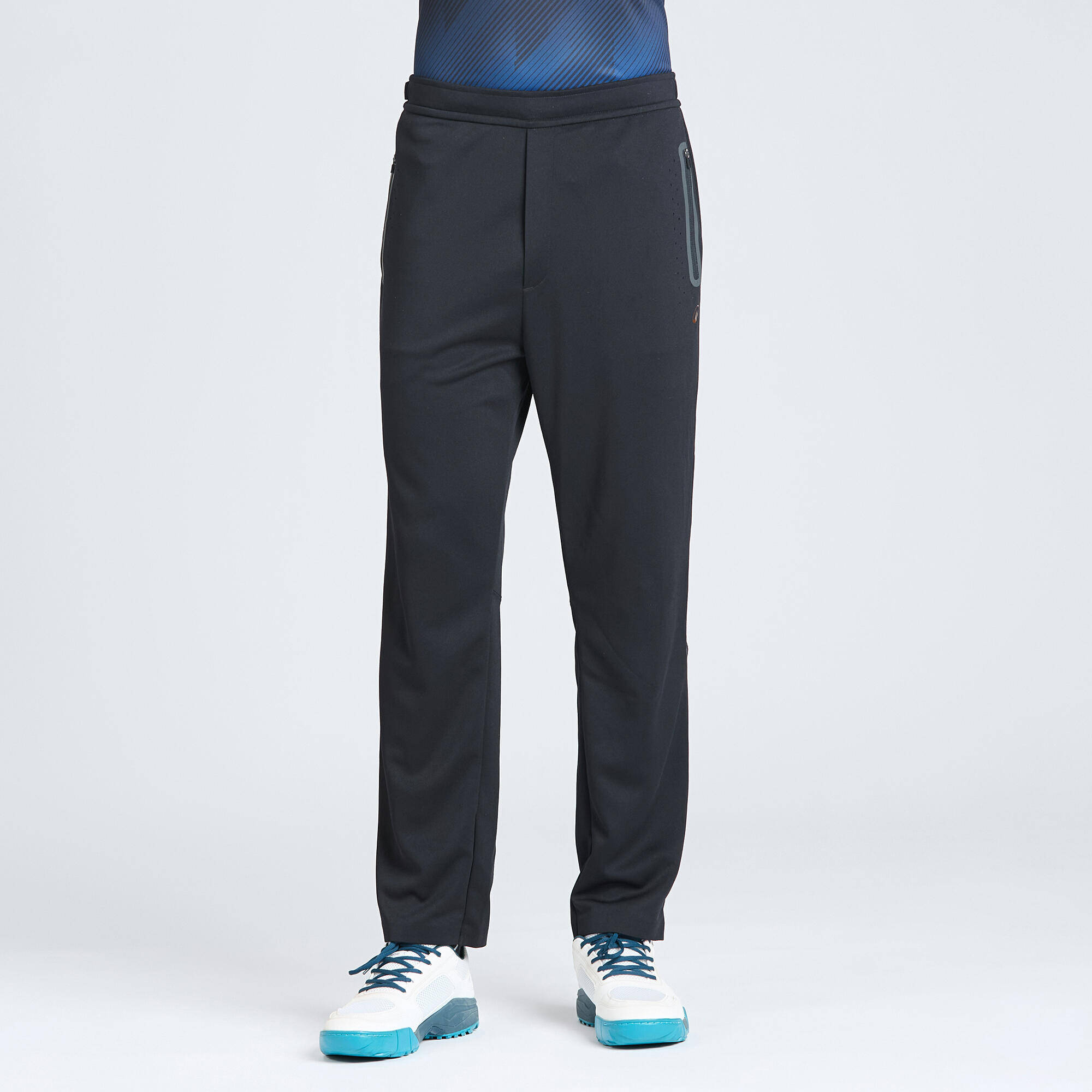 Men Cricket Trackpants CTS900 - Black -  3
