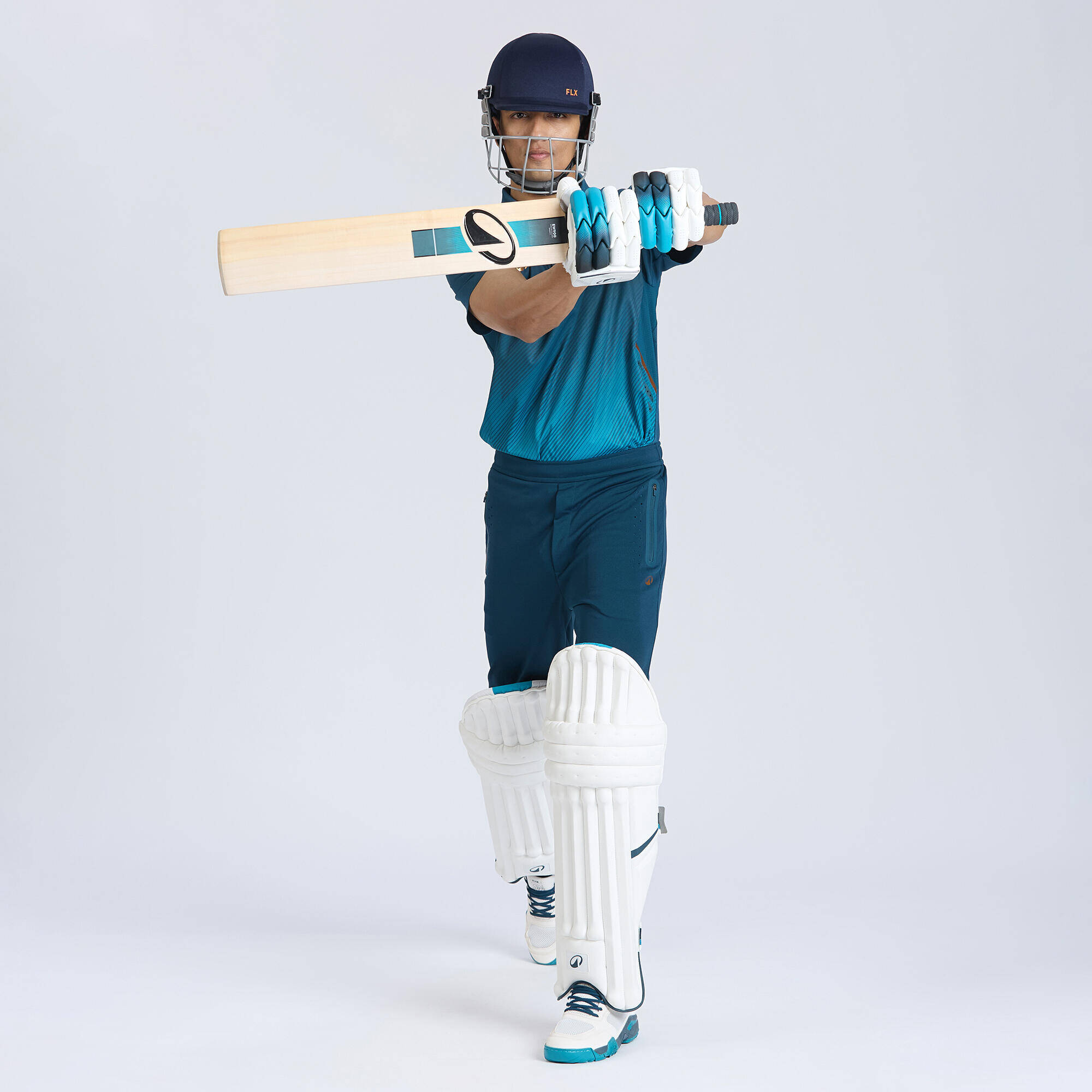 Men Cricket Trackpants CTS900 - Blue -  2