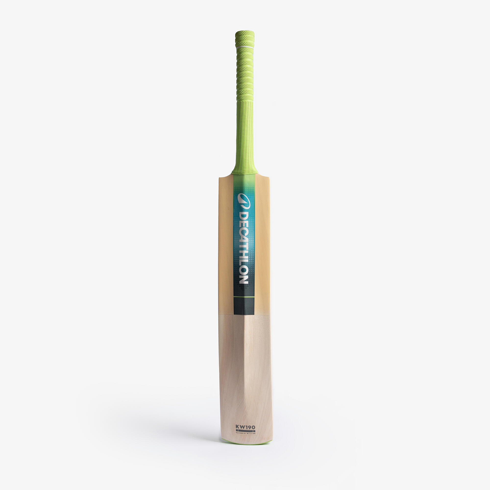 decathlon Kashmir Willow Cricket Bat KW 150 JR Green-picture-17