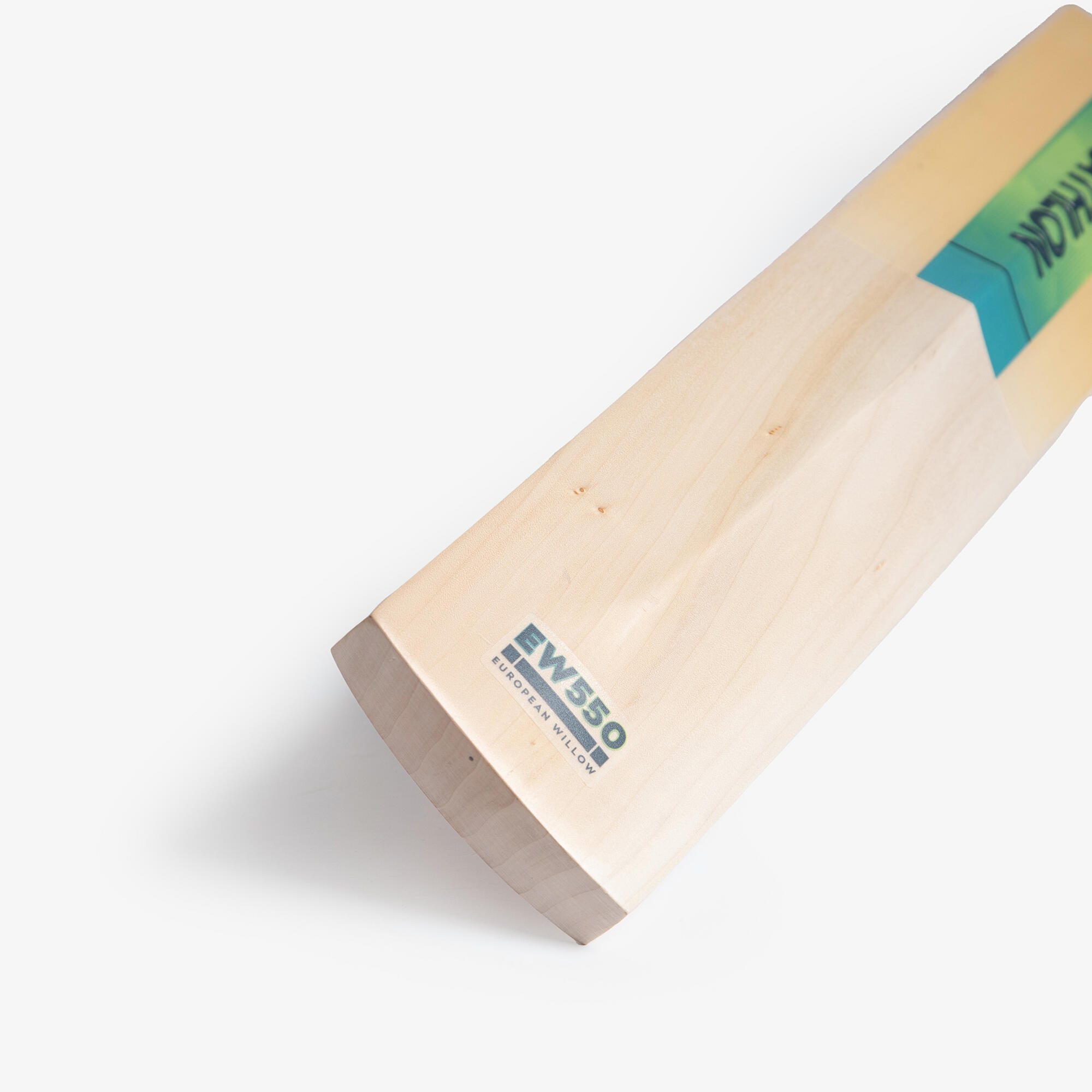 Kids Cricket English Willow Bat Size 6 EW550 - Turquoise