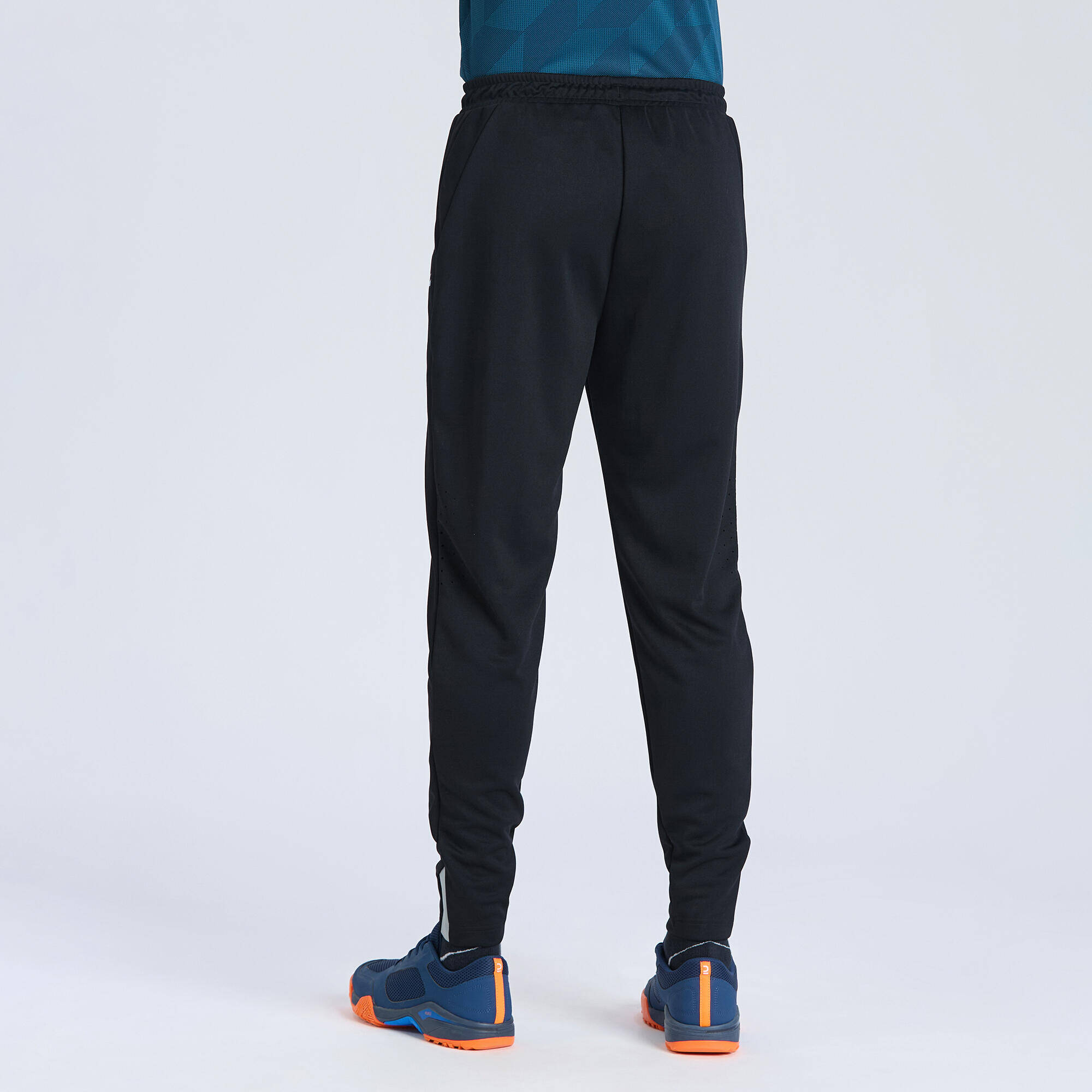 Men Cricket Trackpants Tapered Fit CTP900 - Black -  4