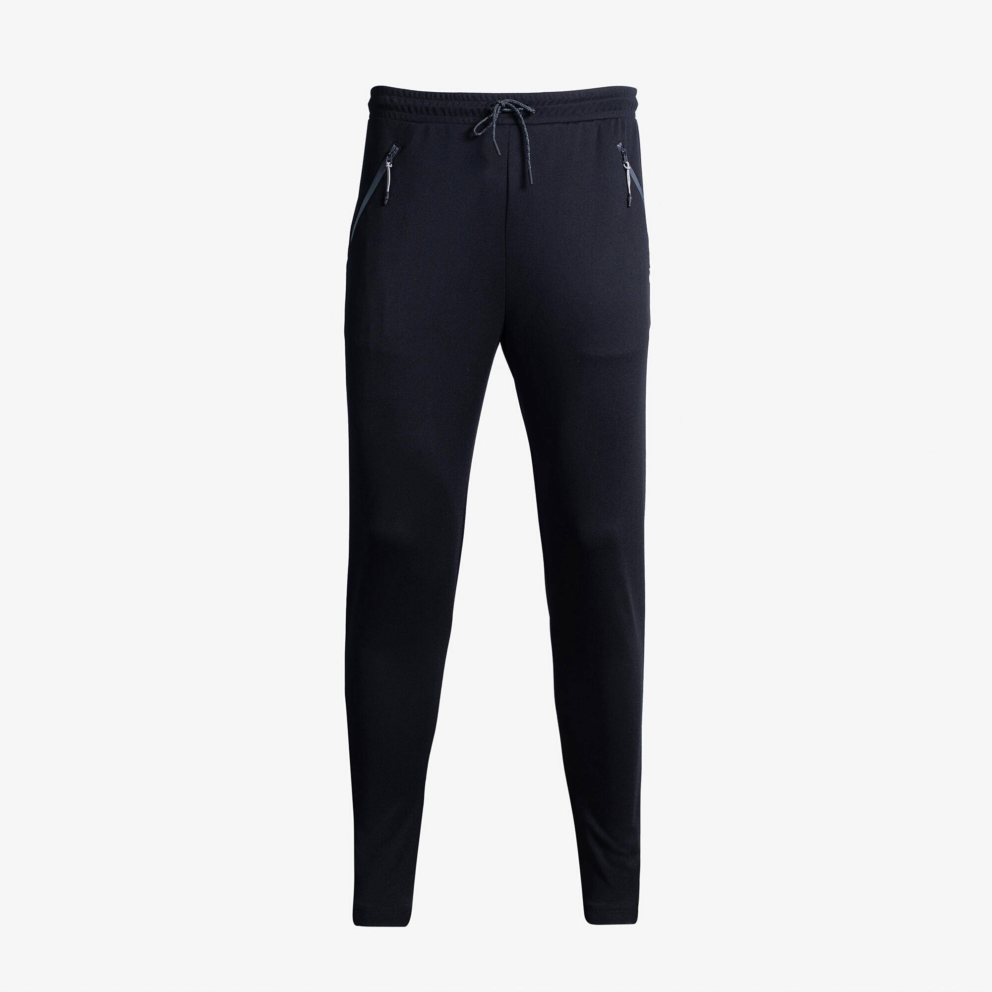 Men Cricket Trackpants Tapered Fit CTP900 - Black -  1