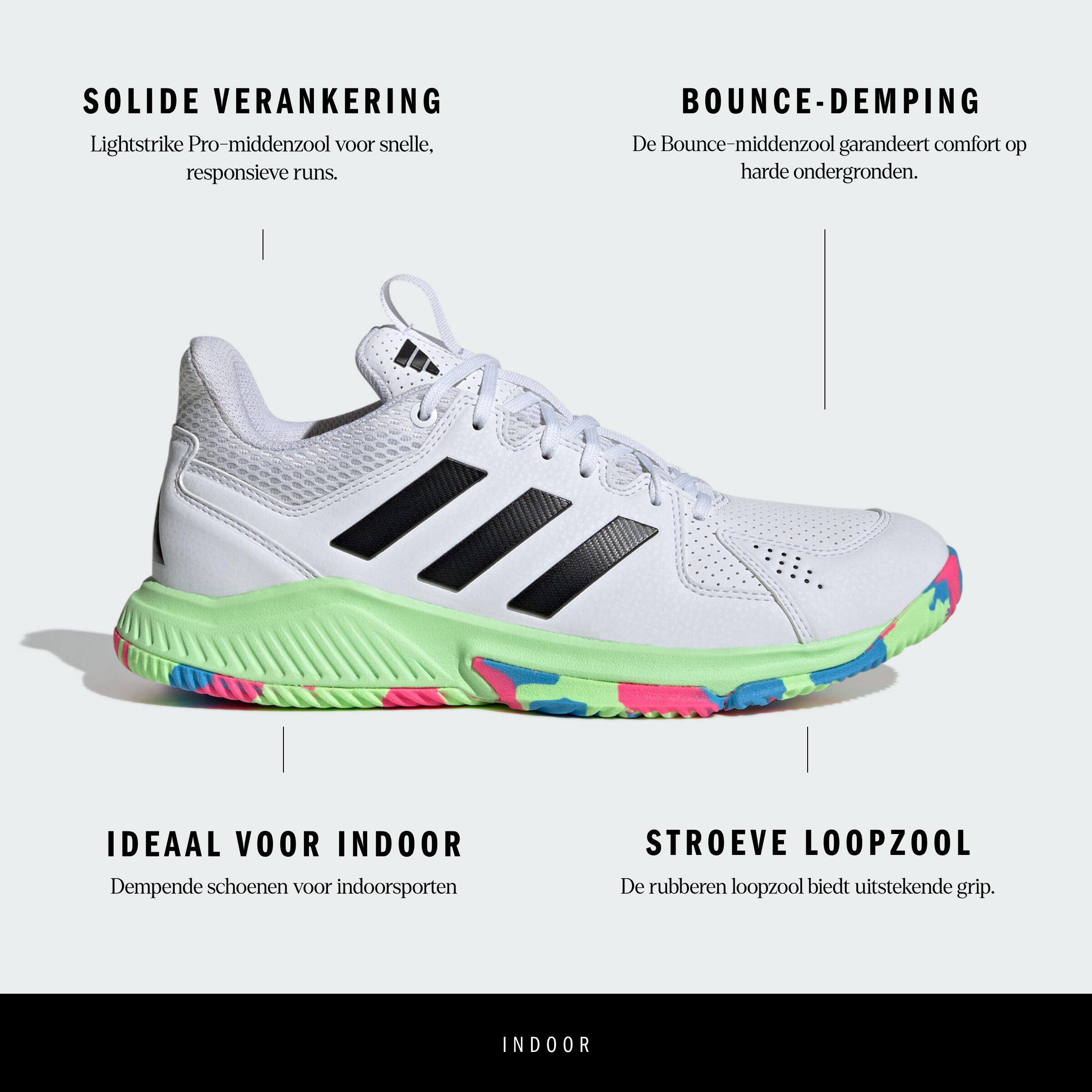 Adidas Handbalschoenen Adidas Bounce Heren Adidas Aerobounce Heren