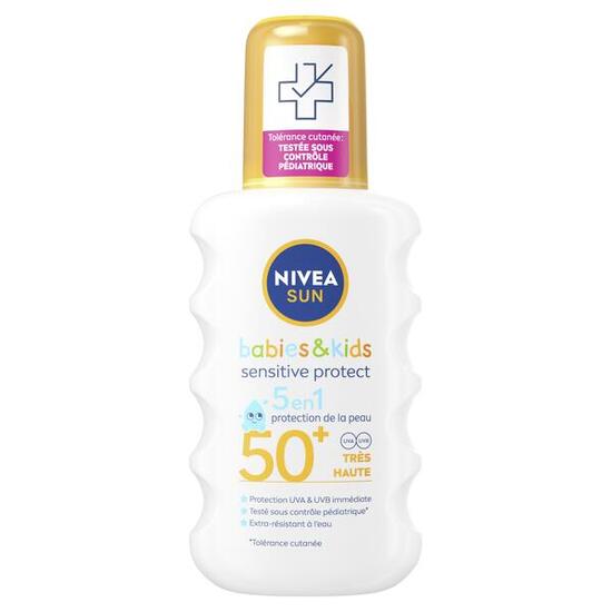 Spray przeciwsłoneczny dla dzieci i niemowląt SPF 50+ Protect & Play 200ml