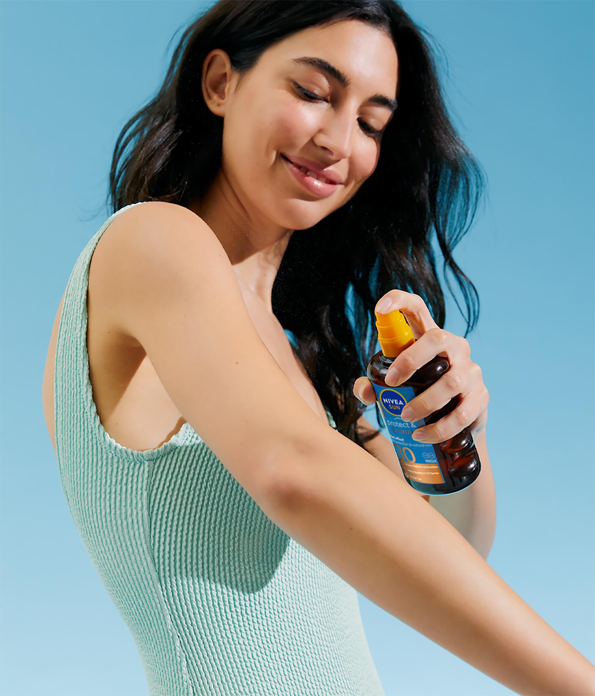 Suchý olej na opalování ve spreji SPF 30 Protect & Bronze 200 ml 3/3