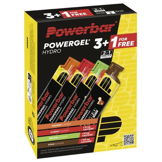 Żele energetyczne Powerbar Hydrogel Mix x4 Ltd