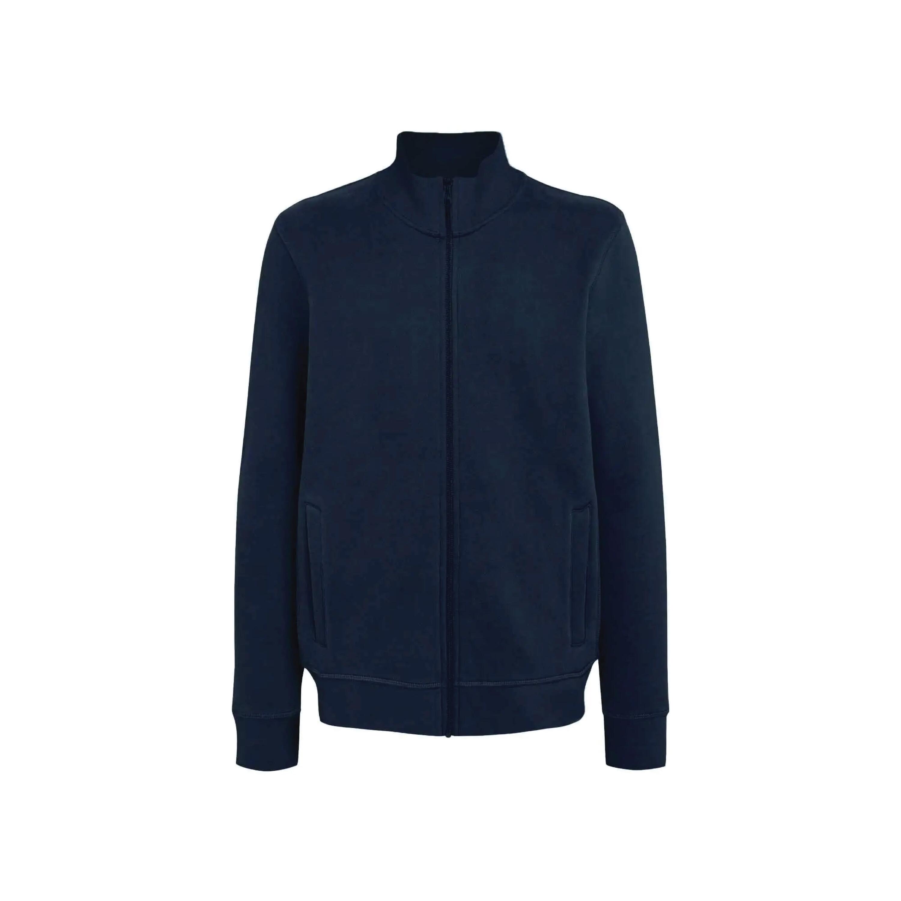 Felpa PRINCIPE BOUTIQUE con zip navy 1/1