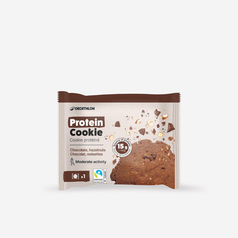Prăjitură Cookie proteic Ciocolată și alune x 6