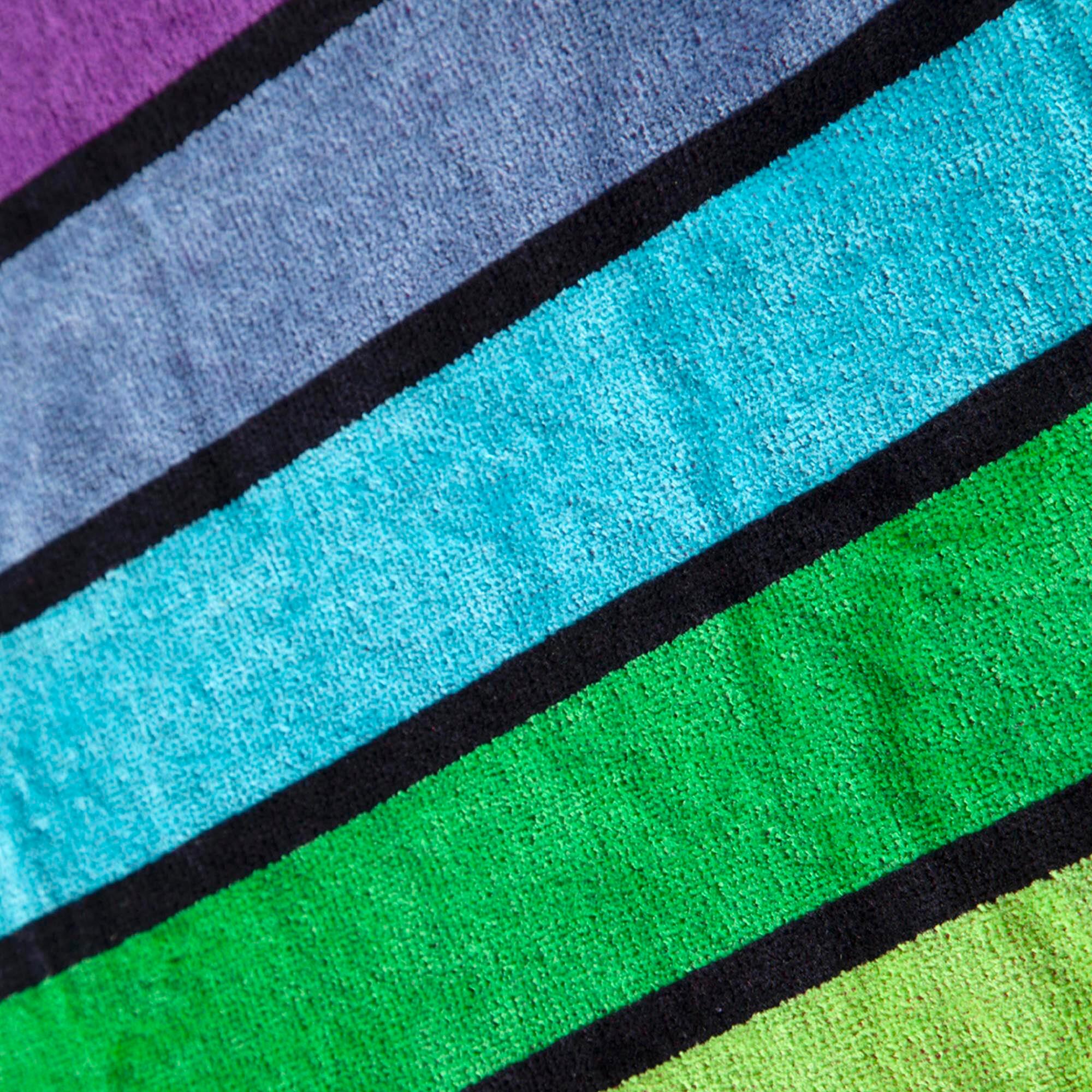 Telo mare jacquard SUN & SURF cotone multicolore 4/7