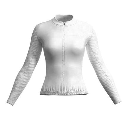 Maillot cliclismo personalizable PRO + manga larga MUJER