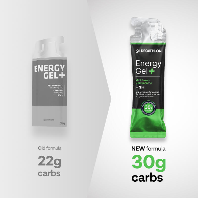 Gel energizant pentru mai mult de 3 ore Energy Gel + x6 mentă