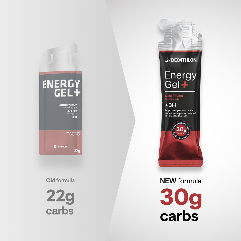Energiageel Energy Gel, üle 3-tunnisteks treeninguteks, koolamaitseline, ×6