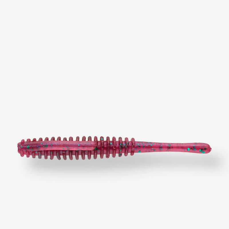 Leurre souple Kick Ringer 3" 7.5cm Red Bug - par 15