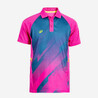 Kids Cricket Short Sleeved Polo Tshirt CP500 - Magenta