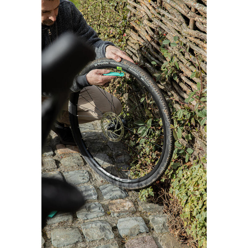 LOT DE 3 DEMONTE-PNEUS VERT