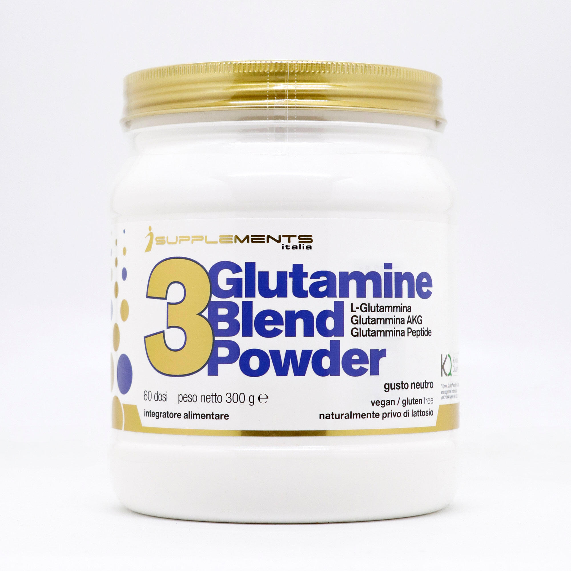 ISUPPLEMENTS 3 GLUTAMINE BLEND 300gr (60 dosi)