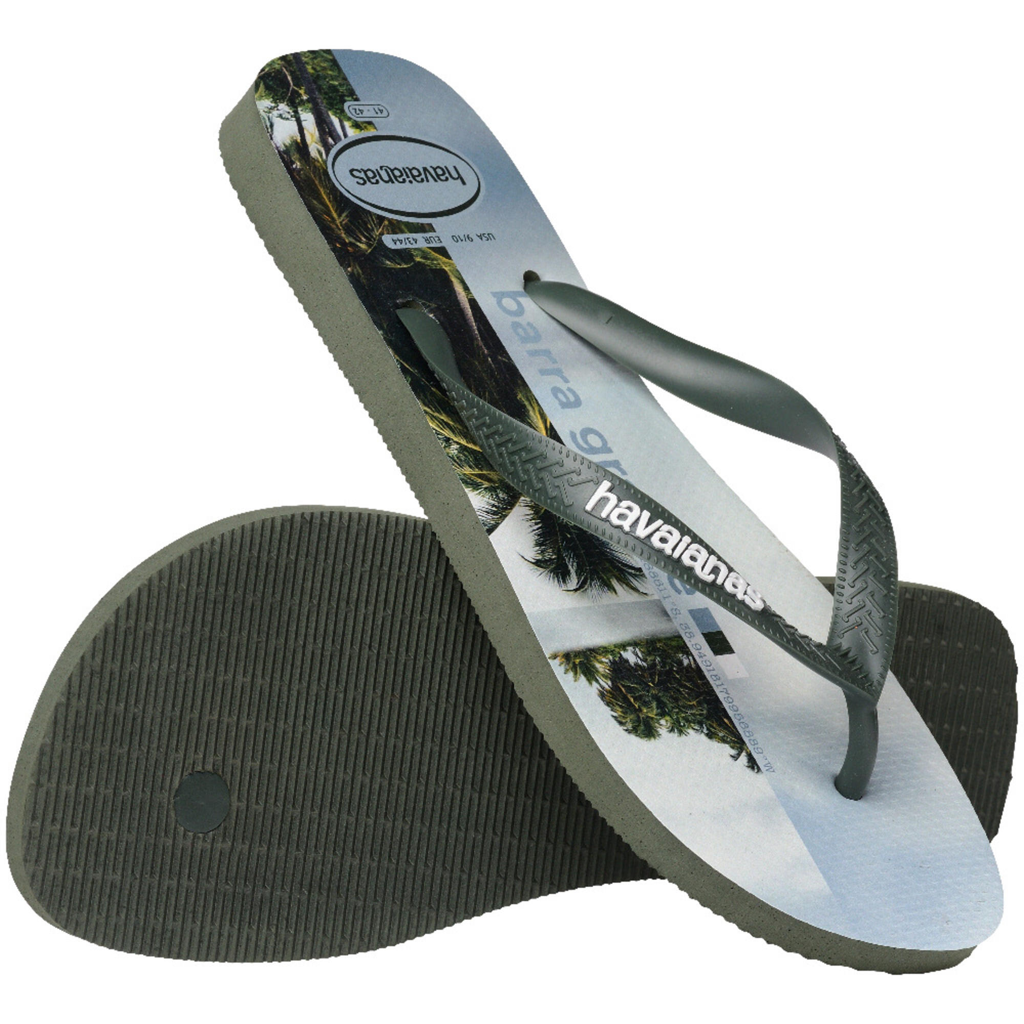 Infradito uomo HAVAIANAS OLIVE GREEN multicolore 5/6