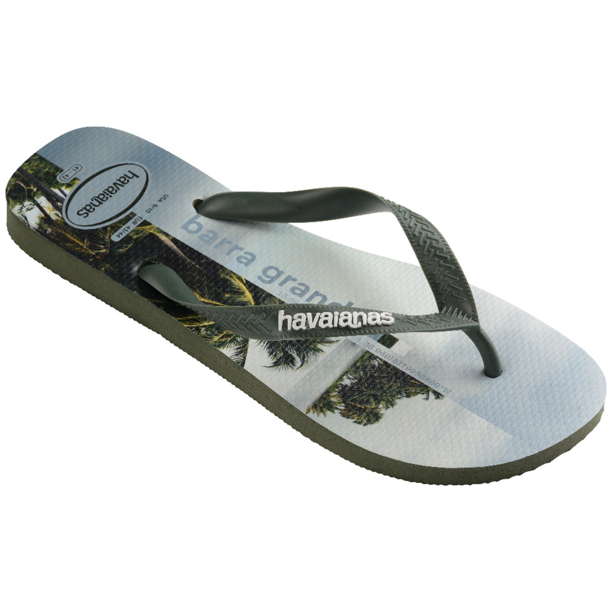 Infradito uomo HAVAIANAS OLIVE GREEN multicolore 6/6