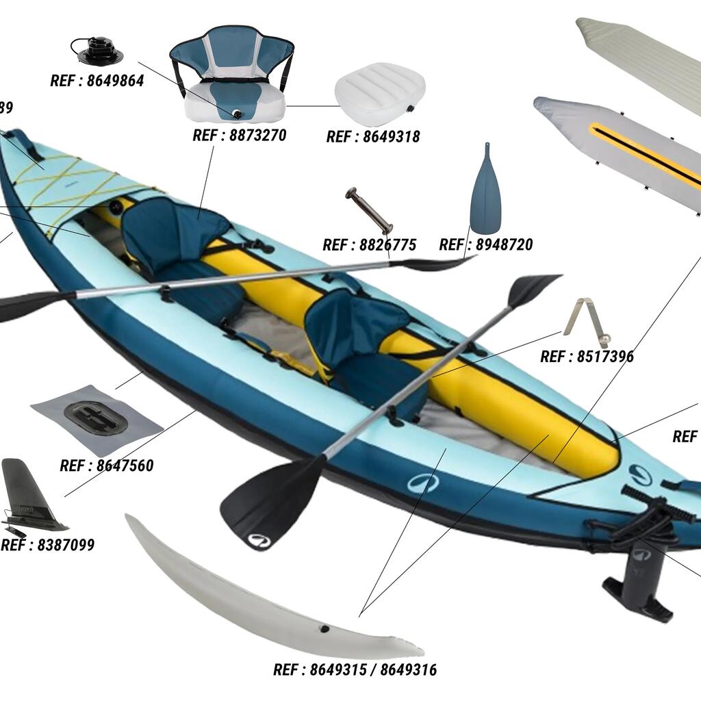 Canoe/kayak pack Tribord 100 - 1/2 person