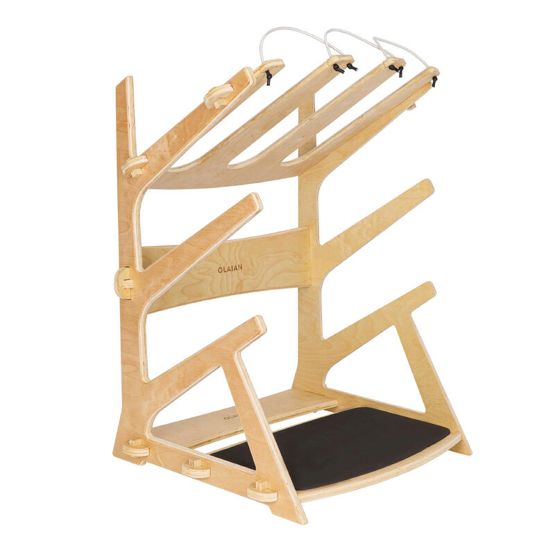 RACK SURF Autoporté pour 3 planches stockage vertical ou horizontal