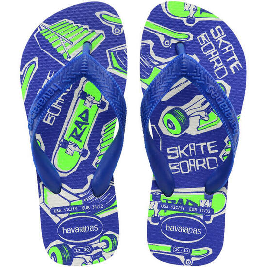 Infradito bambino HAVAIANAS ATHLETIC blu verde