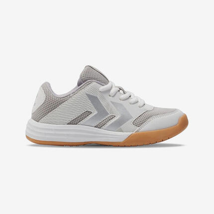 Chaussures de handball Enfant - HUMMEL MULTIPLAY VC JR avec lacets - beige