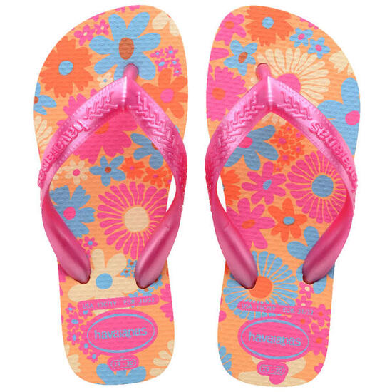 Infradito bambina HAVAIANAS FLORES rosa