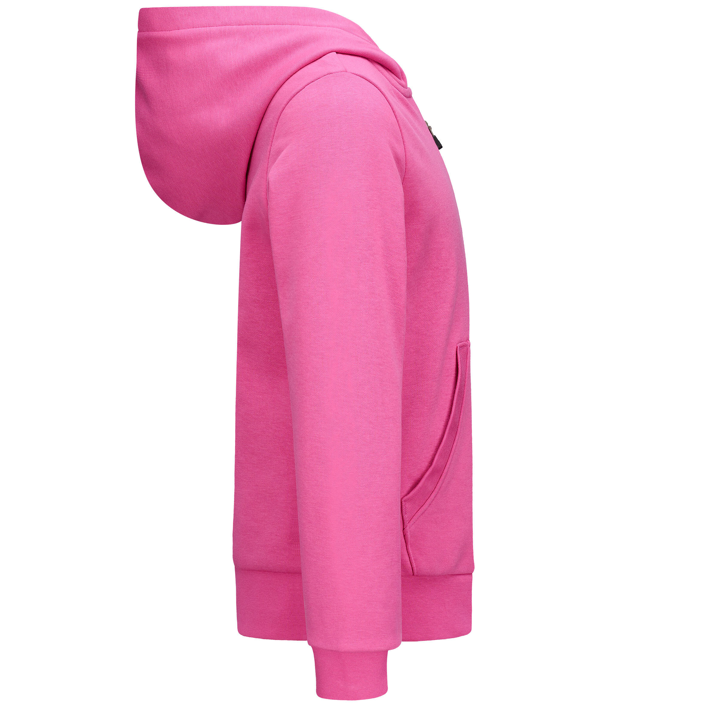 Felpa con cappuccio e zip rosa KAPPA 2/6