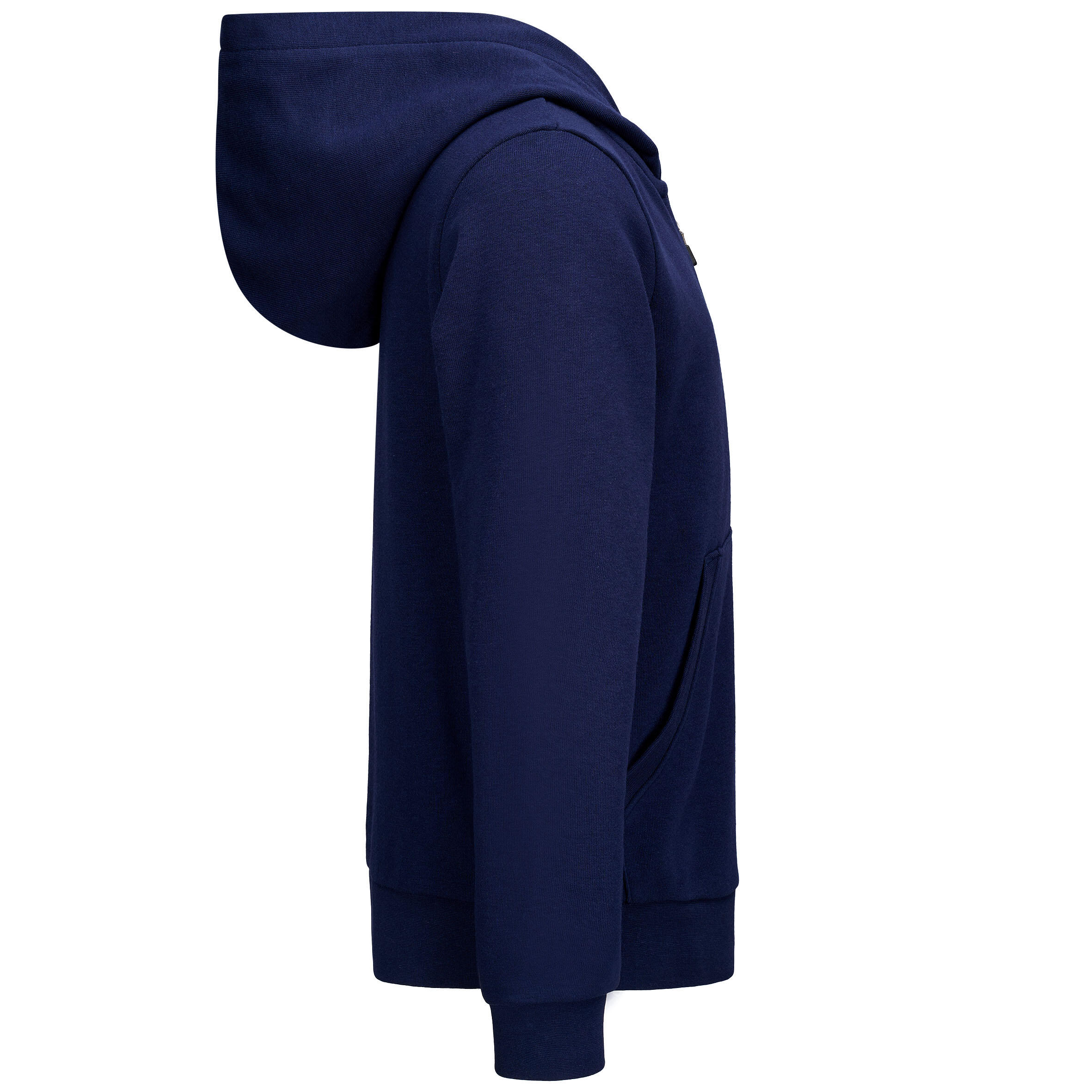 Felpa con cappuccio e zip blu KAPPA 3/6