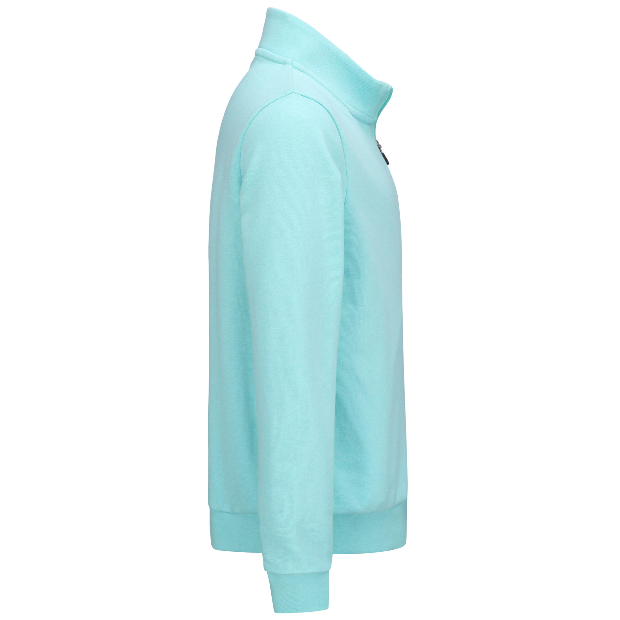 Felpa con zip azzurro chiaro KAPPA 6/6