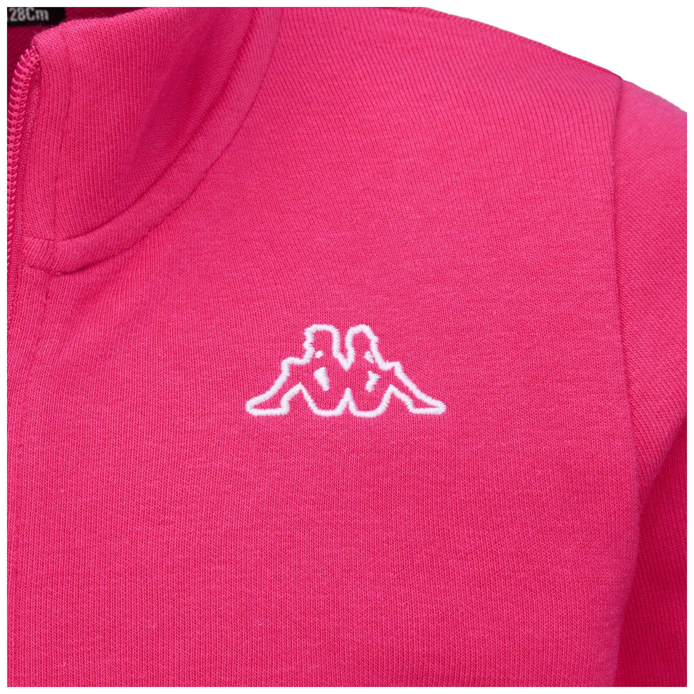 Felpa con zip fucsia KAPPA 5/6